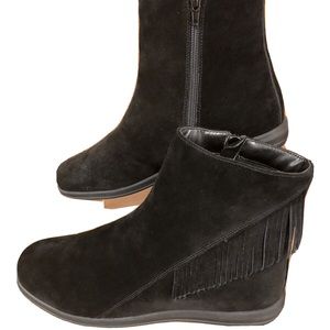 David Tate Elf Fringe Moc Boots